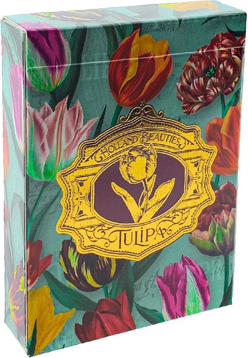 Speelkaarten Holland - Tulpen Groen - Spelletjes Avond - Kaarten