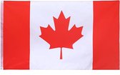 VlagDirect - drapeau canadien - drapeau canadien - 90 x 150 cm.