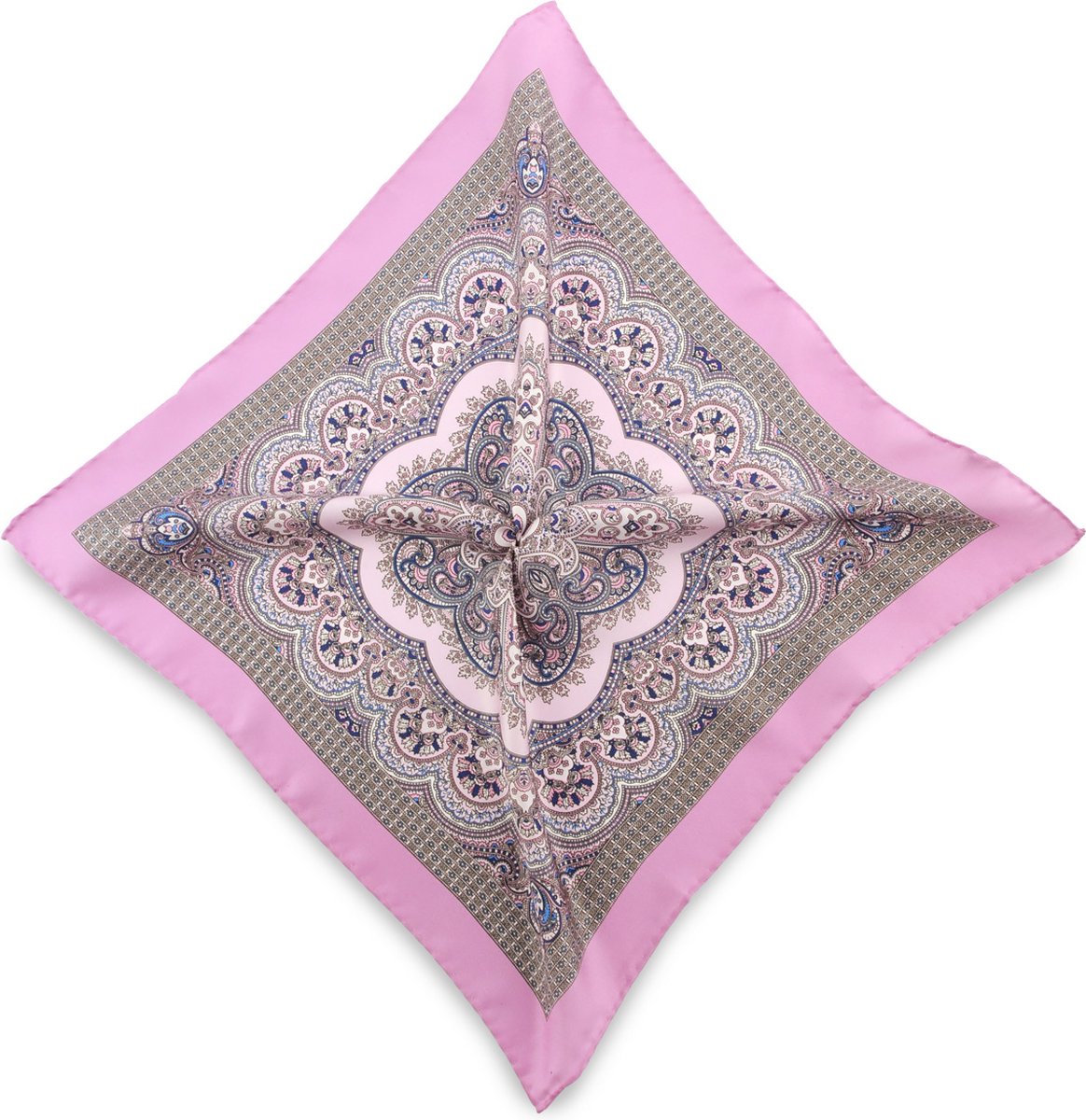 We Love Ties - Pochets - Pochet Stylish Sal roze - roze / blauw