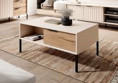 Meubella - Salontafel Ramirez - Beige - Eiken - 97 cm