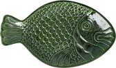 Duro Ceramics - Schaal Fish groen 36cm - Schalen