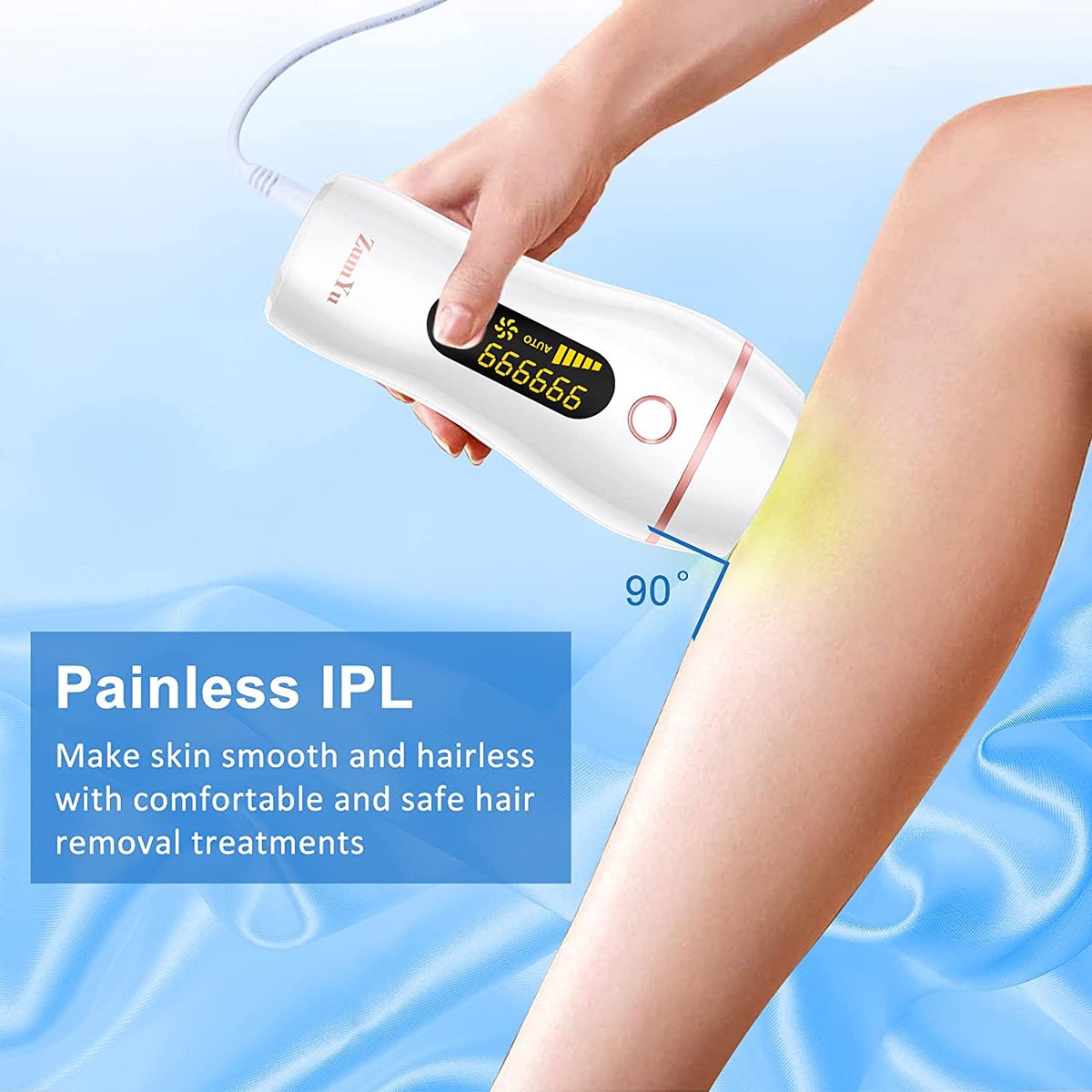 Ontharingsapparaat Voor Vrouwen & Mannen ,Veilige en zachte ontharing ,IPL-ontharing