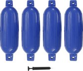 vidaXL-Bootstootkussens-4-st-58,5x16,5-cm-PVC-blauw