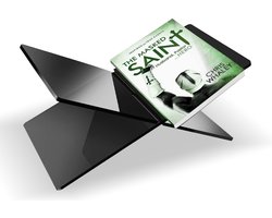 Comfycribs Boekenstandaard - kerstcadeau - Boekensteun - cadeau- Boekenhouder - Plexiglas - Zwart - 28cm x 15 cm x 15 cm