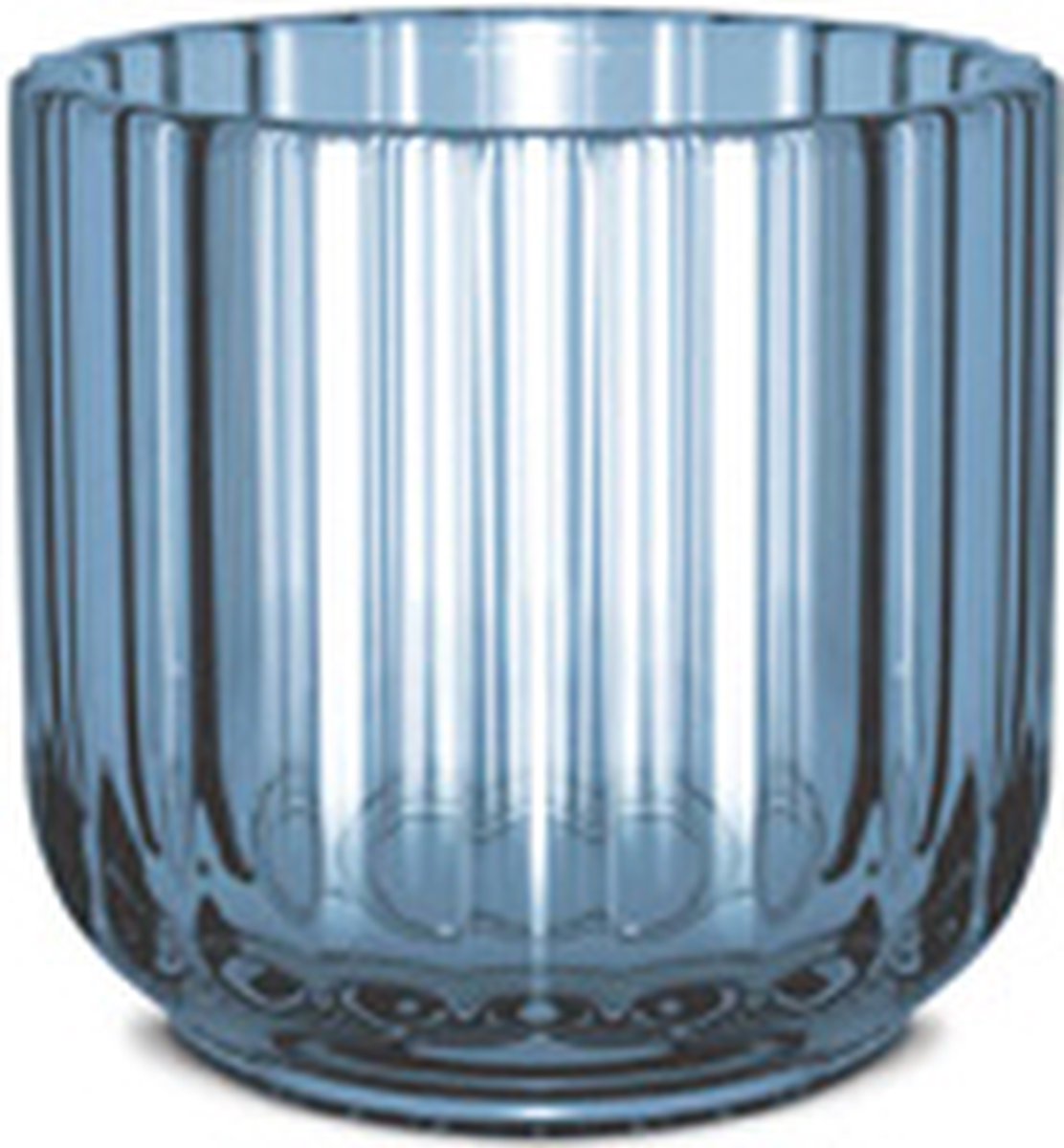 Lyngby Waxinelichthouder Blauw 6.5cm