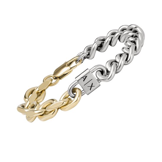 Armani Exchange AXG0115710 Bracelet pour homme - Or