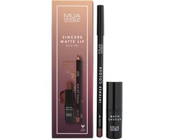 MUA Matte Lip Duo Set - Sincere
