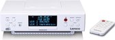 Lenco KCR-190WH - Radio de cuisine DAB+/ FM avec Bluetooth®, éclairage LED et minuterie - Wit