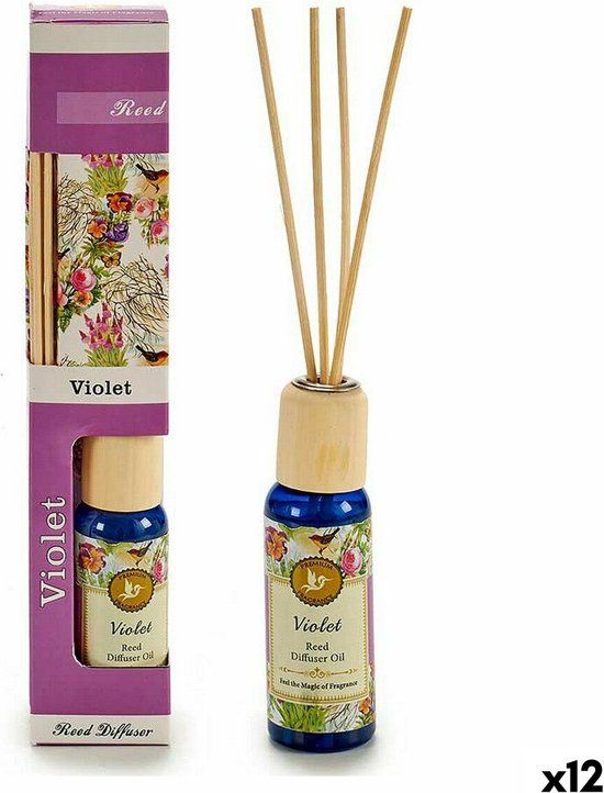 Perfume Sticks Violet 50 ml (12 Units)