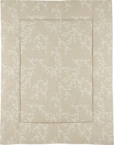 Meyco Baby Branches boxkleed - sand - 80x100cm