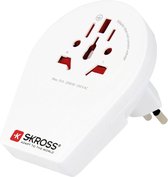 Skross 1500271 Adaptateur de voyage Country Adapter World to Siss+Italy+Brazil