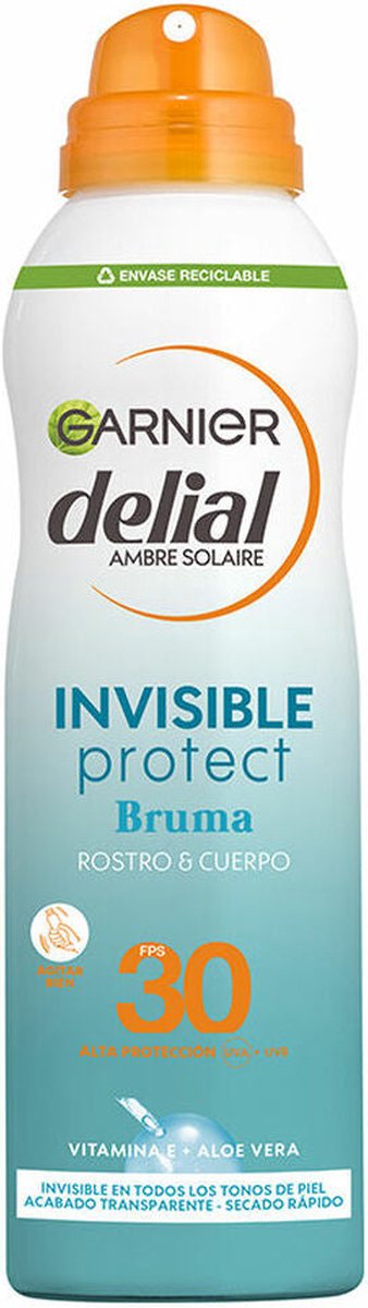 Garnier Delial Invisible Protect SPF 30 Face & Body Mist - 200 ml