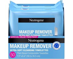 Neutrogena Makeup Remover Cleansing Towelette Singles, Make-up remover - Diepe gezichtsreiniger -…