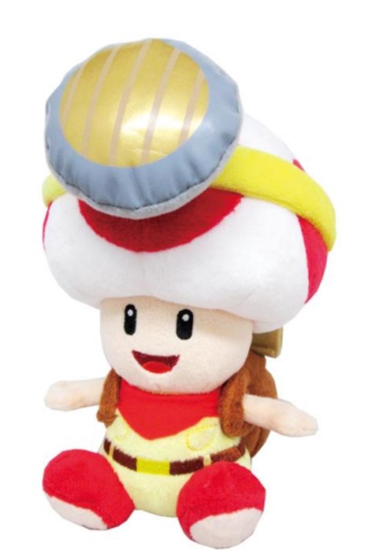 Super Mario Bros. Peluche Toad 20 Cm – Figurines de collection cinéma