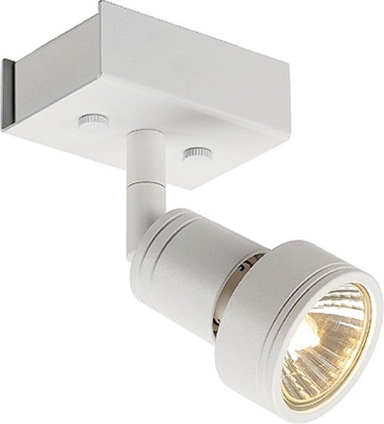 SLV PURI 1 plafondlamp Spotlamp 1x50W Wit 147361