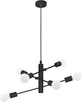 EGLO Gradoli 1 Hanglamp - E27 - Ø 55 cm - Zwart