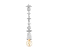 EGLO Vintage Avoltri - Hanglamp - 1 Lichts - Patina Wit
