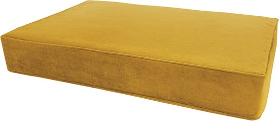 Madison - kussen orthopédique 80x55 Velours jaune M