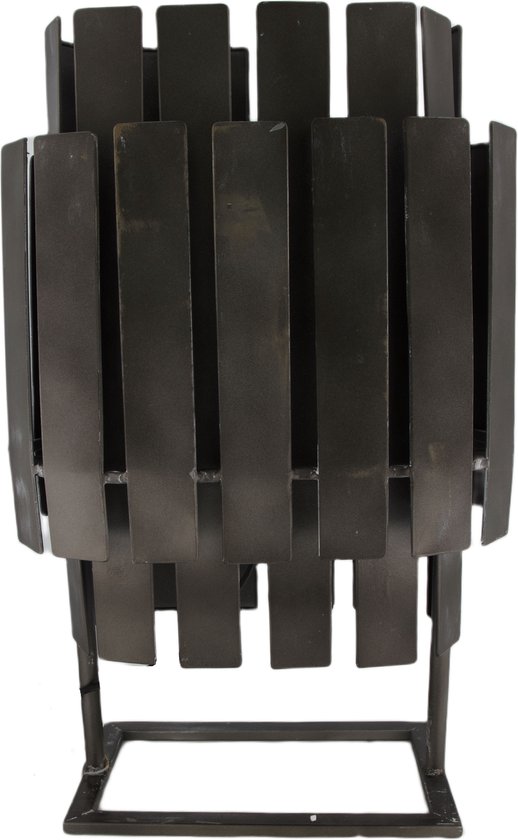 DKNC - Tafellamp Pune - Metaal - 37x18x58cm - Zwart