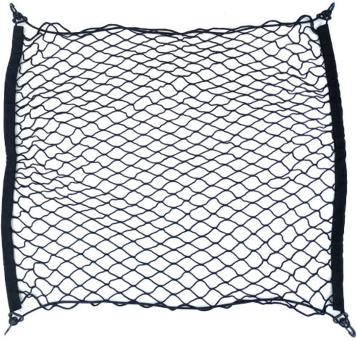 Filet à bagages élastique 80 x 60 cm avec crochets en plastique