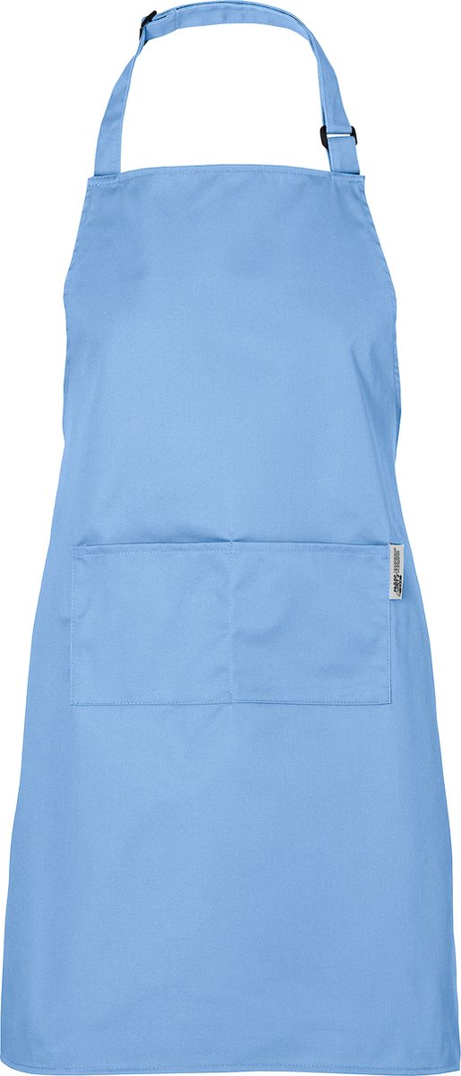 Chefs Fashion - Keukenschort - Unisex - Lichtblauw Schort - Simpel verstelbaar - 71 x 82 cm