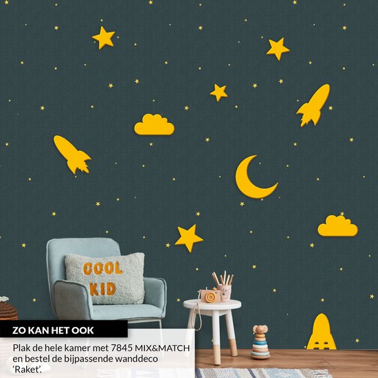 designerwand-muurdecoratie-set-kinderkamer-raket-sterren-wolken-bol