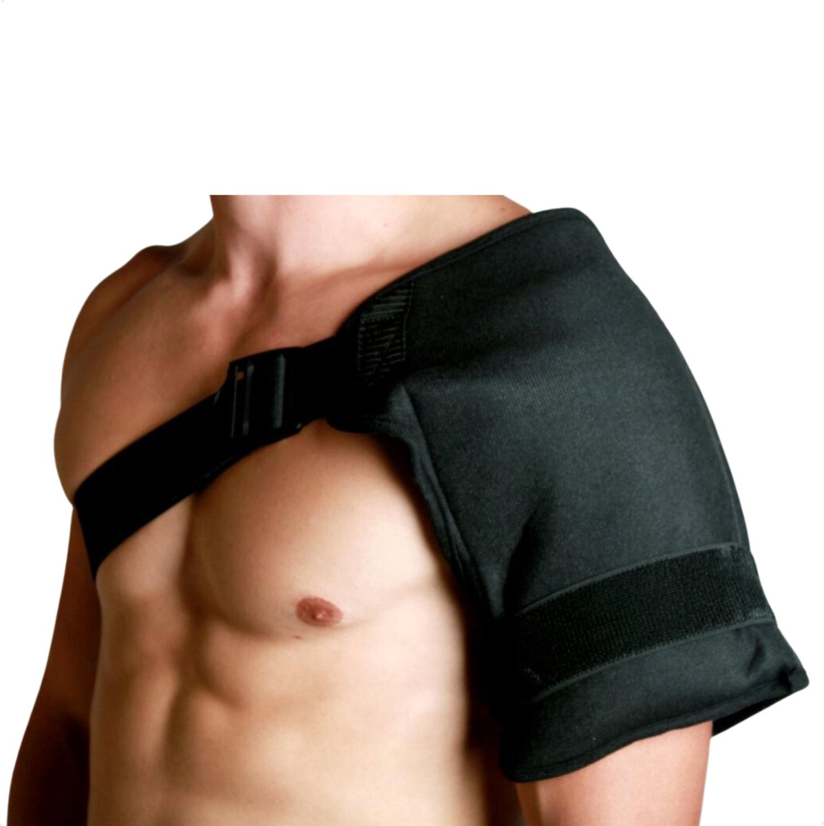 Goedkoopste Schouderbandage inclusief 2 stuks lange duur cold pack - koudetherapie - tot 3 x langer koud