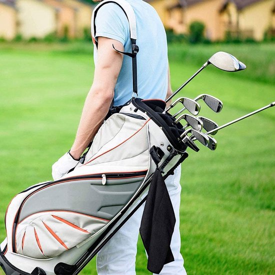 Microfiber Golf handdoek - Plus handige haak - Blauw - Snel drogend - 30cm x 50cm - Golfaccesoires - Golftas/trolley - Microfiber - Golfhanddoek - Golf towel van Merkloos — afbeelding 3
