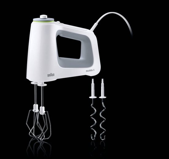 Braun HM 5000 WH Handmixer 700W Grijs, Wit van Merkloos — afbeelding 5