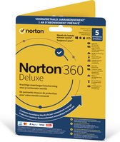 Norton 360 Deluxe -  1 User -  5 Device - 12 Maand