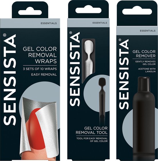Sensista All Removal Set- Gellak - Wraps, Remover en Tool - Voordeelset