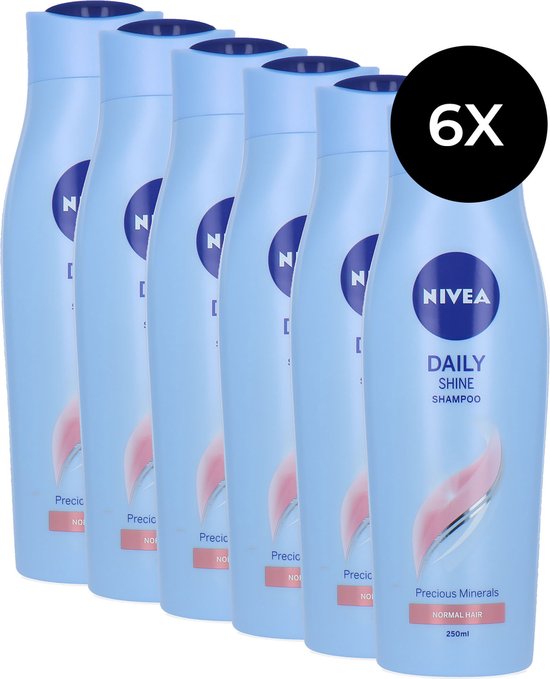 12x Nivea Shampoo - Daily Shine 250 ml