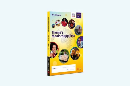 Thema's Maatschappijleer vmbo kgt 2023-2024 werkboek | 9789086745234
