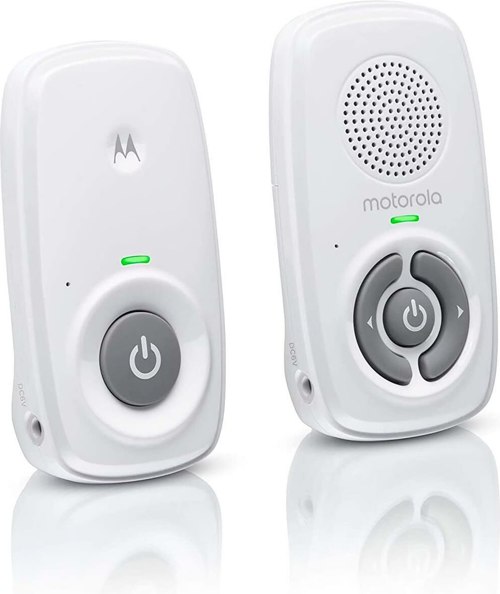 Afbeelding 2 van Motorola Nursery Babyfoon -  AM21 Audio -  Wit - Audio Observatie - Hooggevoelige Microfoon - ECO Modus - DECT Technologie - tot 300 Meter