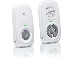 Motorola Nursery Babyfoon -  AM21 Audio -  Wit - Audio Observatie - Hooggevoelige Microfoon - ECO Modus - DECT Technologie - tot 300 Meter