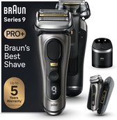 Braun Series 9 Pro+ 9575cc - Scheerapparaat - SmartCare Center - PowerCase - Wet & Dry - Grafiet