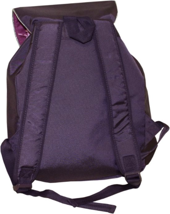Depesche 12497 TOPModel Fantasy Tiger - 2 in 1 rugzak en handtas voor kinderen in petrol en lavendel met modelmotief en verstelbare schouderriemen