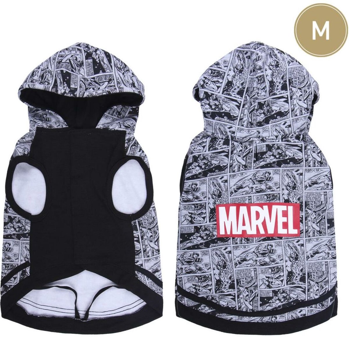 Bol.com Dog Sweatshirt Marvel M Grey aanbieding
