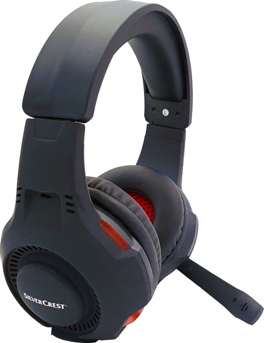 Cable - | bol Buil-inMicro Long Gaming - SilverCrest Headset