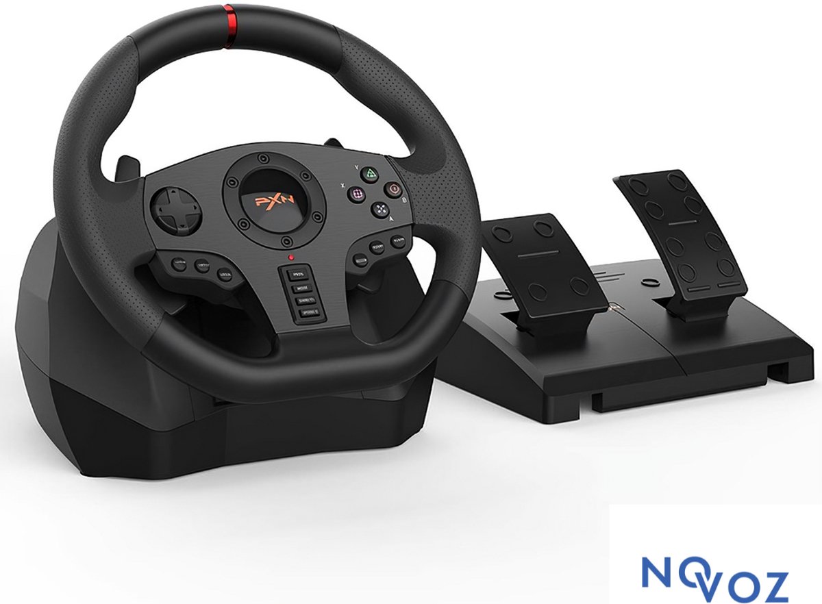 Novoz Game Stuur - Stuur PS4 - Stuur PC - Racestuur PS4 - Xbox - Game Stuur  PS4 Met... | bol