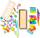 Lovevery Block Set - Bouwblokken - Houten Blokken - Educatief Speelgoed - Peuter Speelgoed - Duurzaam
