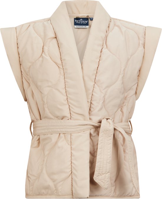 Retour jeans Bridget Meisjes Vest - soft sand - Maat 146/152