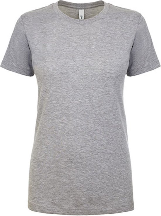 Ladies´ Ideal T-Shirt met ronde hals en korte mouwen Heather Grey - XXL