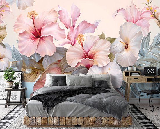 Fotobehang Feeën En Bloemen - Vliesbehang - 360 x 240 cm