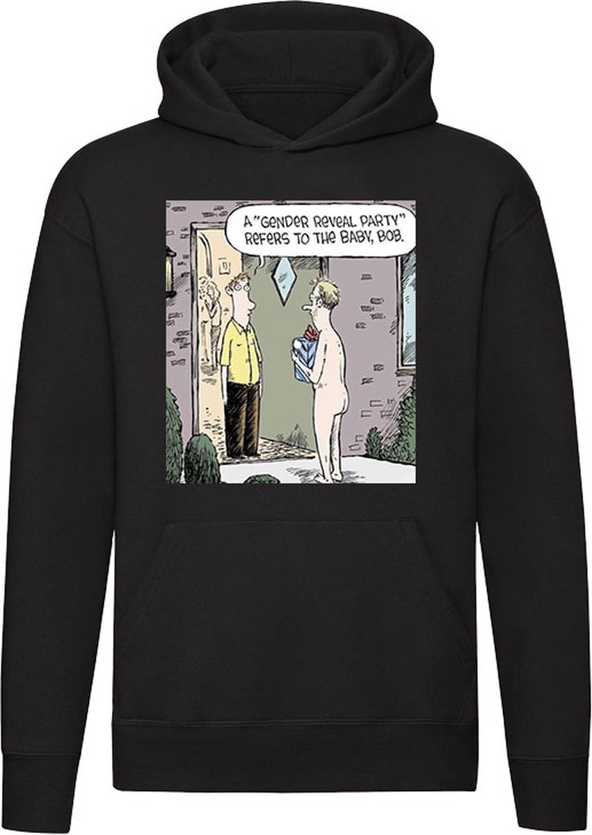 Gender reveal party Hoodie - baby - genderreveal - grappig - trui - sweater - capuchon