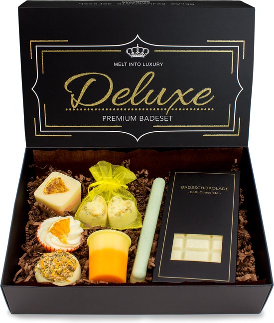 Coffret cadeau : un bon bain et un chocolat chaud