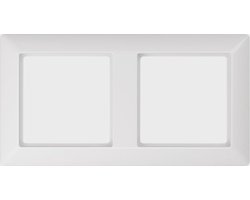 Jung AS500 Afdekraam schakelmateriaal - AS582WW - E32SU