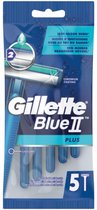 Shaving Razors Gillette Blue Ii Plus 5 Units