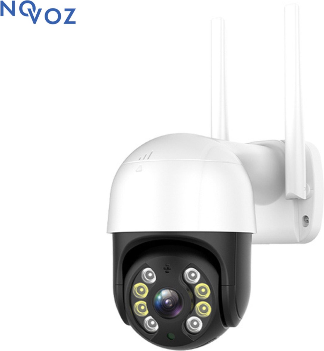 Novoz Buitencamera Wifi Met App - Draadloos - Bewakingscamera - Camera In Huis - Bewegingsdetectie - 64GB