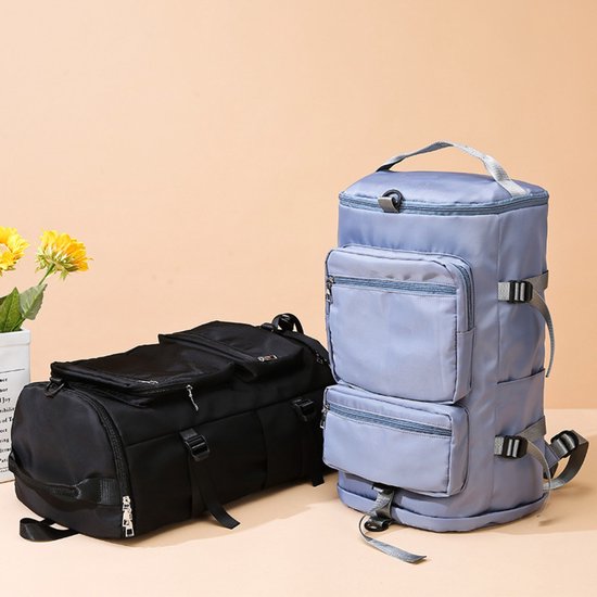 Sporttas 3 in 1 Rugzak 40L Reistas Schoenenvak Waterafstotend Laptopvak. bol
